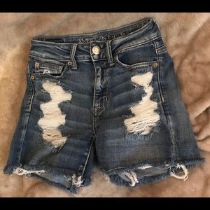 American Eagle Outfitters Size 00 Denim Shorts